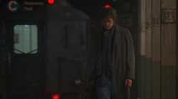 Film screenshot of Bergan Street Station