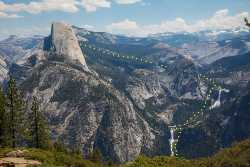 Photo of Half Dome Hiking Trail
